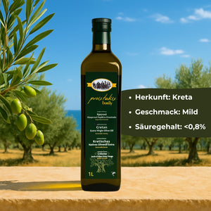 Olivenöl extra nativ aus Kreta 1,0l - Proistakis Family
