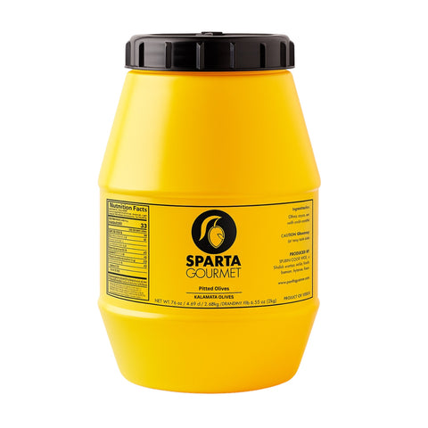 Kalamata Oliven ohne Stein 2 kg – Sparta Gourmet Premium Qualität aus Griechenland