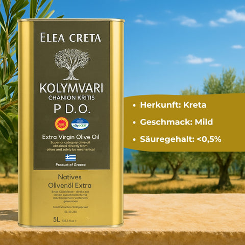 Elea Creta Kolymvari P.D.O. Olivenöl extra nativ 5,0l