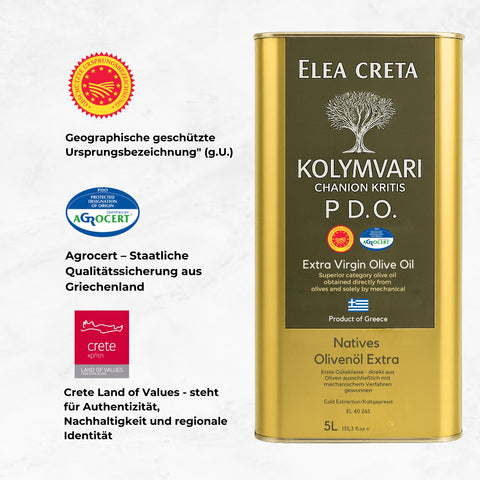 Elea Creta Kolymvari P.D.O. Olivenöl extra nativ 5,0l