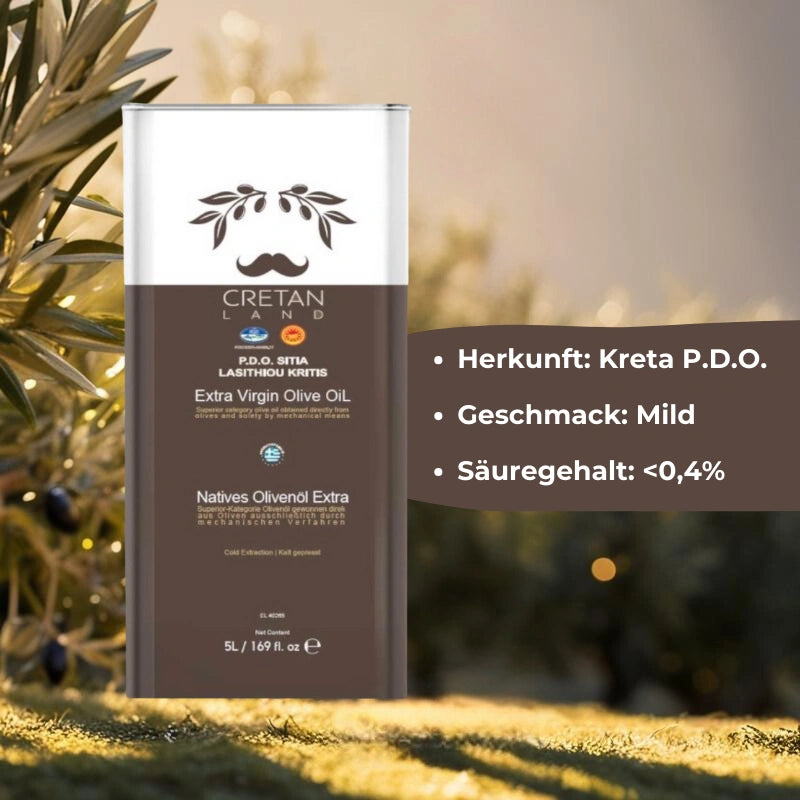 Olivenöl extra nativ aus Kreta P.D.O. Sitia 5,0l - Cretan Land – Auleas ... Olivenöl extra nativ aus Kreta P.D.O. Sitia 5,0l - Cretan Land – Auleas ...