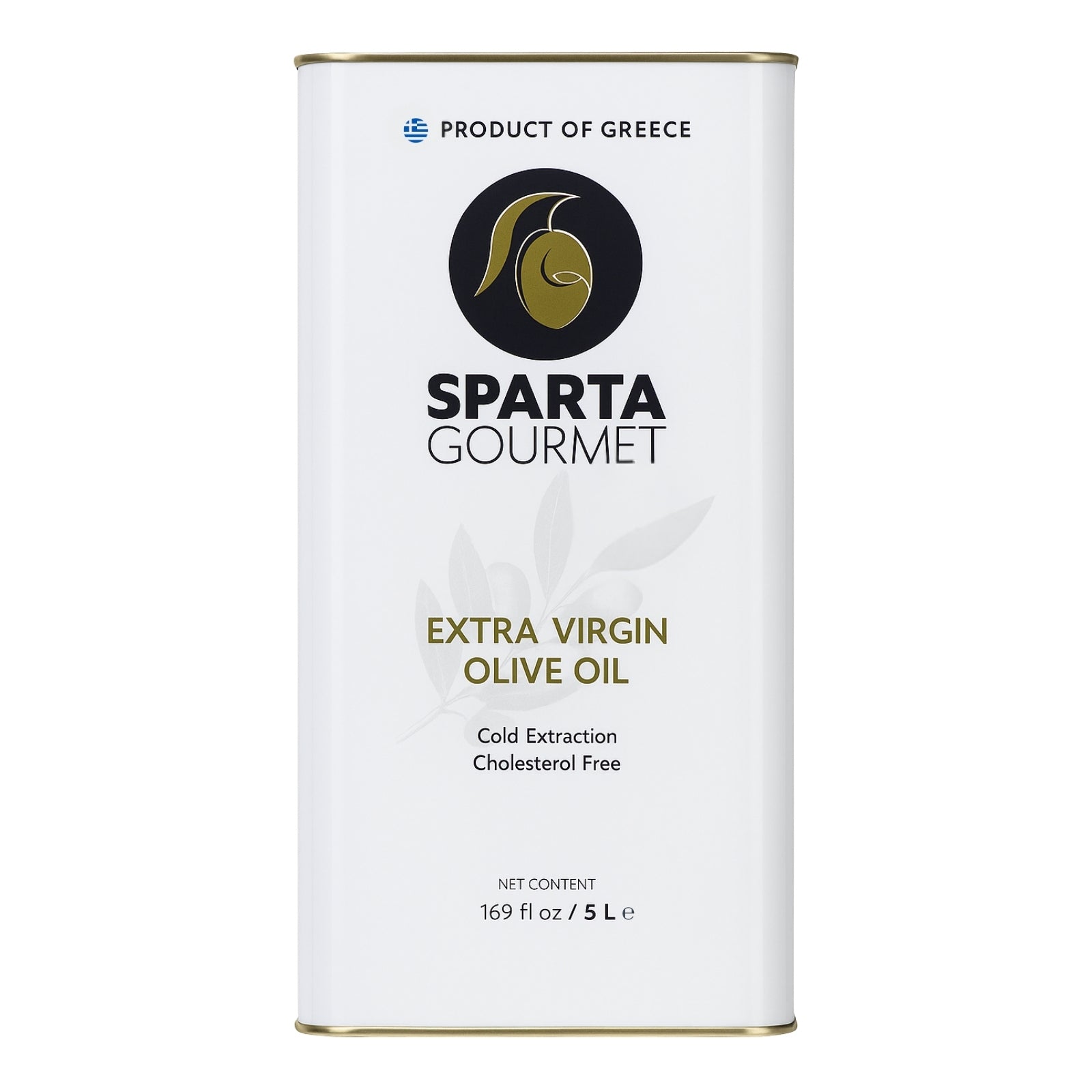 Griechisches Olivenöl Extra Nativ 5L – Sparta Gourmet, kaltgepresst aus Peloponnes