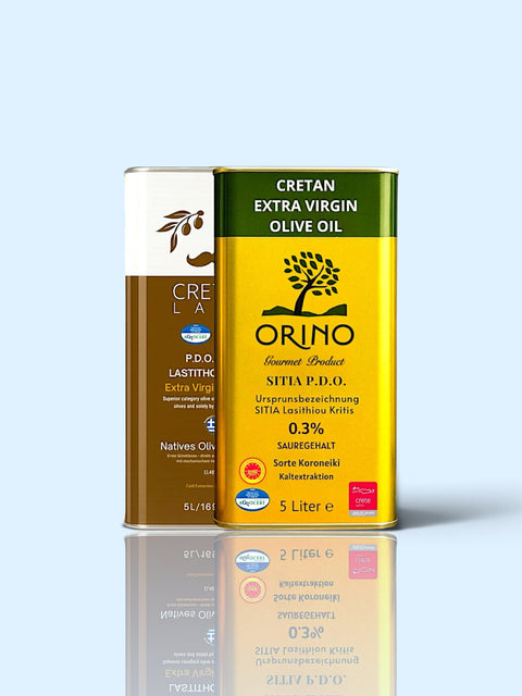 Kreta Sitia Bundle – 5L Orino Sitia P.D.O. + 5L Cretan Land Sitia P.D.O.