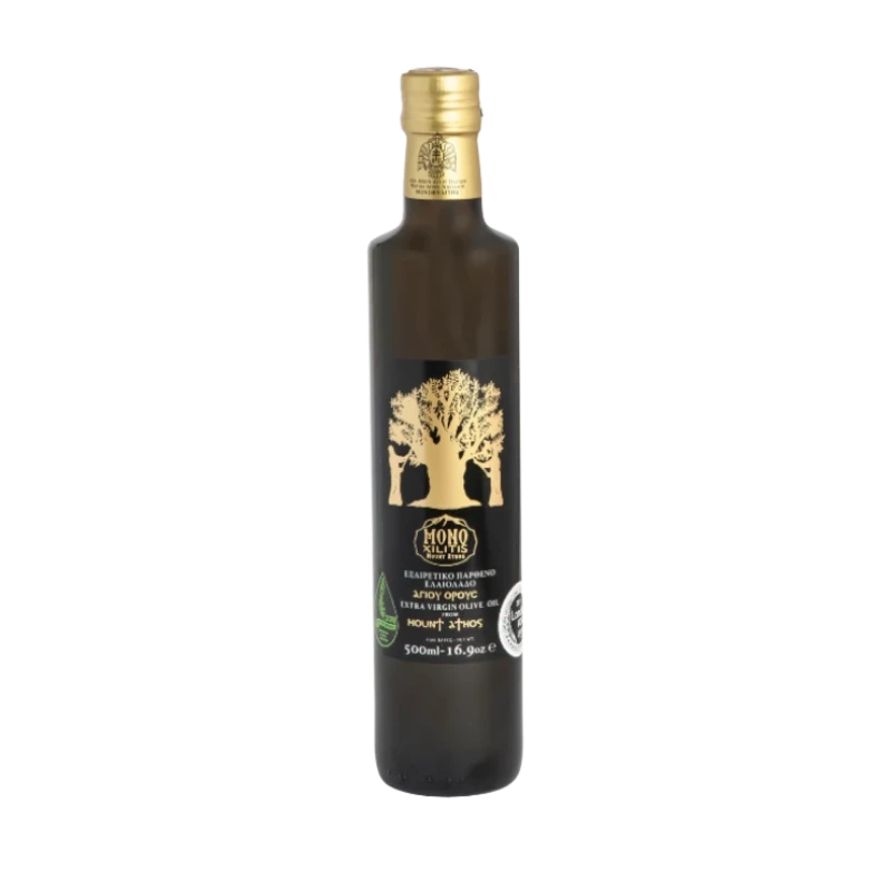 Extra Natives griechisches Olivenöl vom Berg Athos – 500ml Flasche