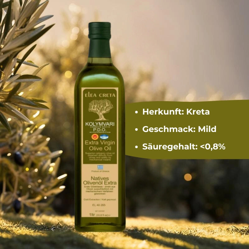 Olivenöl extra nativ aus Kreta 1,0l - Elea Creta